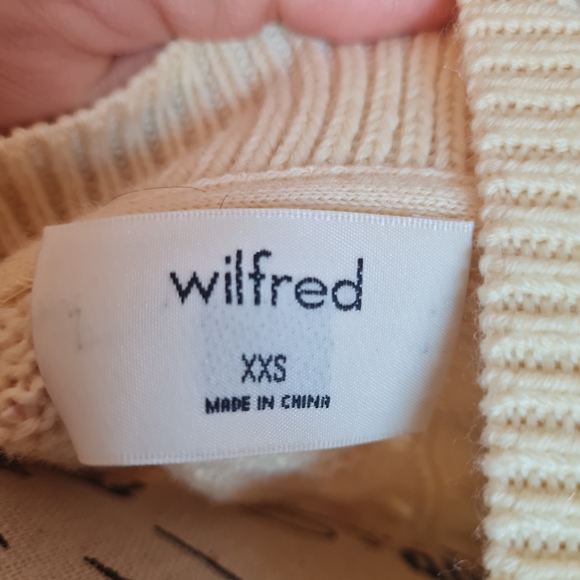 ARITZIA Wilfred Yellow Devry Long Sweater - Picture 8 of 10